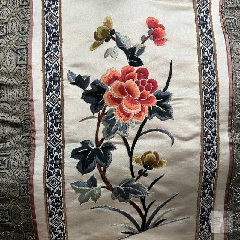 70年代 花鸟绣片一组四副 - 图7